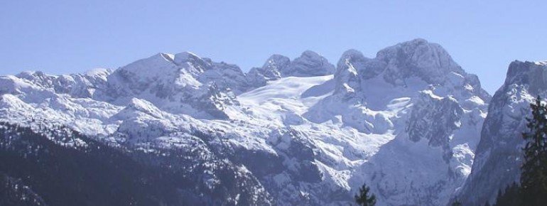 Blick auf den Dachstein