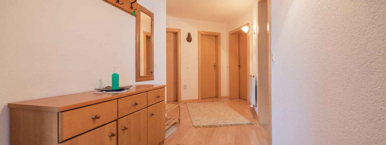 Flur in der großen Wohnung