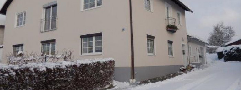 Haus im Winter