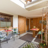 Terrasse vor der Ferienwohnung Petra