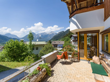 Terrasse am Wohnhaus