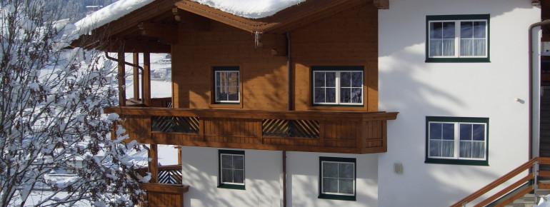 Haus im Winter