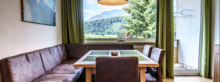 Apartment D - Priel: Wohnküche