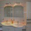 Badzimmer/Doppelwaschbecken