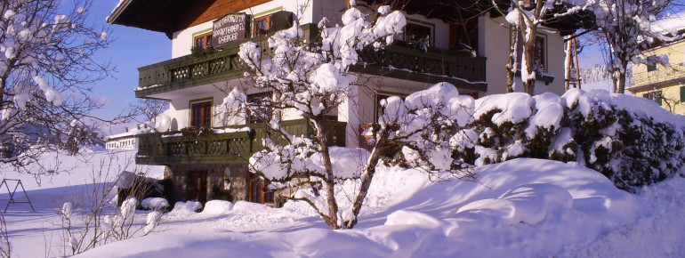 Haus im Winter