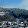 Blick vom Balkon