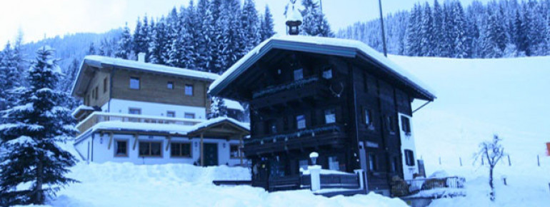 altes, uriges Kohlerhaus mit Haupthaus