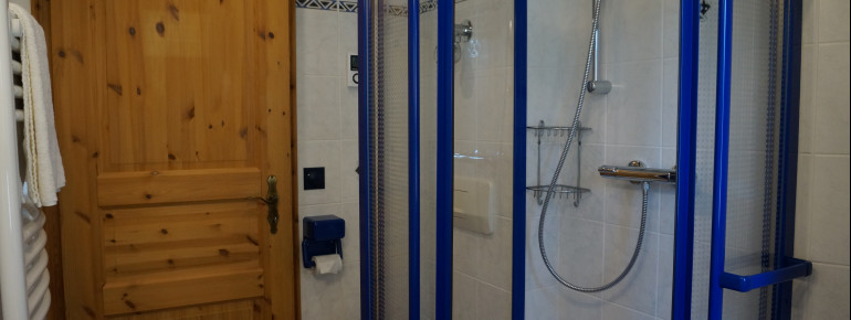 Helles Bad mit Dusche