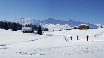 Langlaufparadies auf der Seiseralm