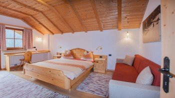 Schlafzimmer der Ferienwohnung Siëla