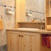 Bad der Ferienwohnung Siëla mit Bodenheizung