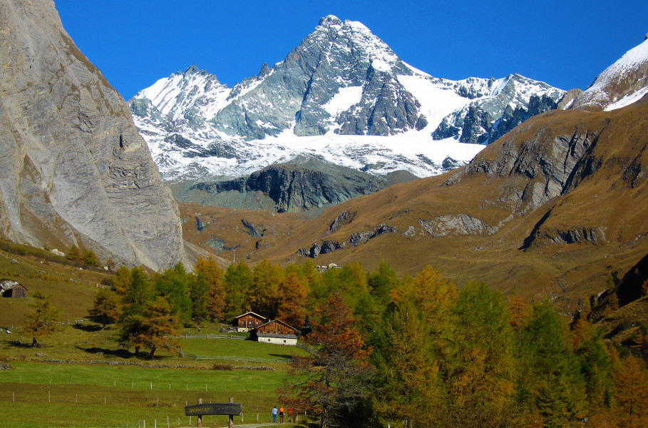 Großglockner 3397m höchter Berg in Österreich