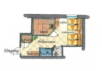 Grundriss Wellness