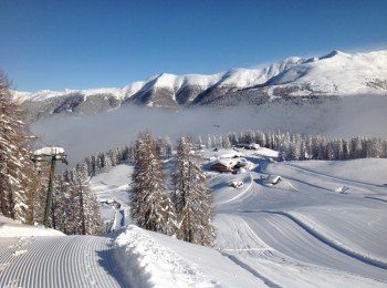 Perfekte Skipisten auf der Rotwand
