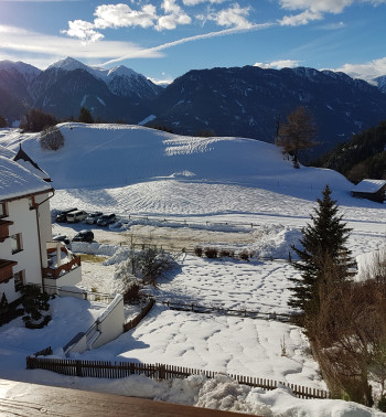 Aussicht vom Balkon