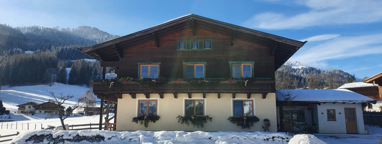 Hausansicht Winter