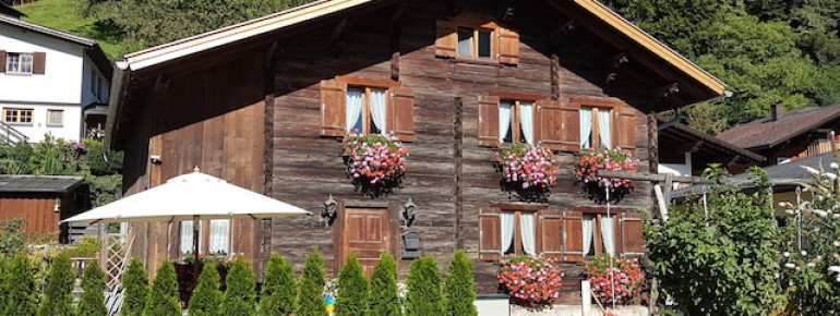 Haus im Sommer