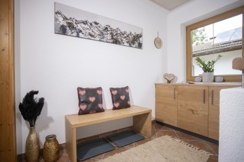 Garderobe / Eingangsbereich Ferienwohnung Ibex Apart
