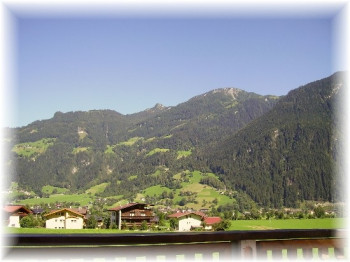 Aussicht vom Balkon