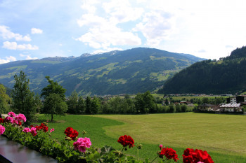 Aussicht vom Balkon