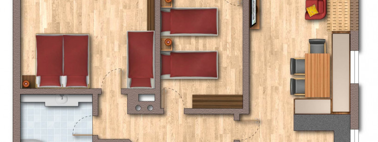 Apartment Margarite für 6 Personen