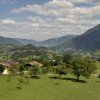Ausblick vom Balkon Richtung Goldegg / St. Johann Alpendorf