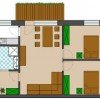 Grundriss Ferienwohnung Erdgeschoss