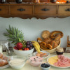 kleines Frühstücksbüffet