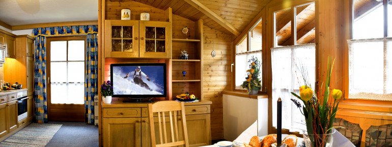 Wohnraum Appartement Bernkogel