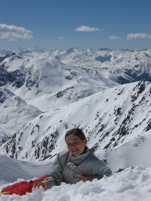 Kaunertaler Gletscher Ausblick
