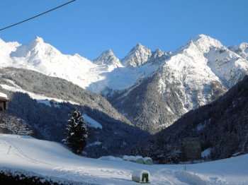 Aussicht vom Gästehaus Annemarie