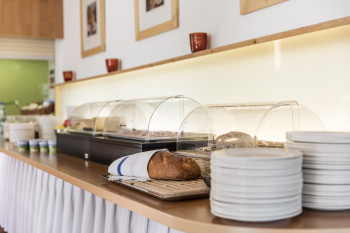 Frühstücksbuffet zwischen 07.00 Uhr und 10.00 Uhr