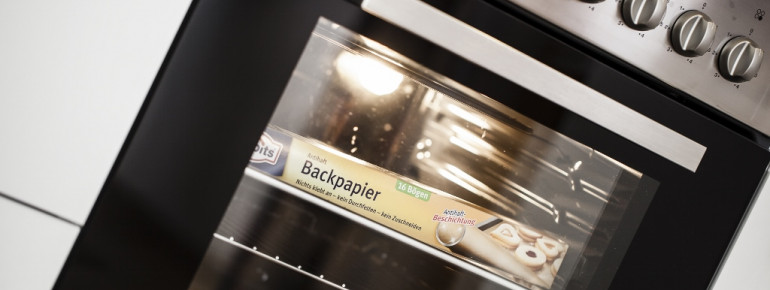 teileweise mit Backofen