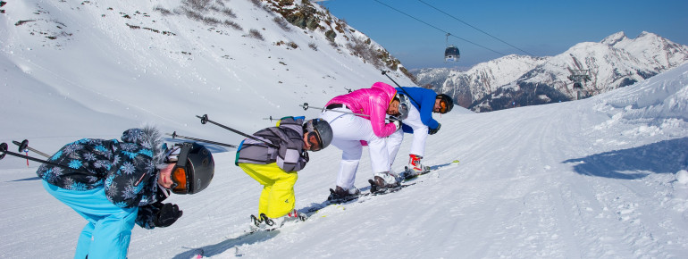 Im Skigebiet der Rauriser Hochalmbahnen