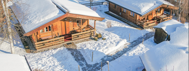 Chalet in Winterzauber