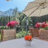 Terrasse mit Bergblick - Frühstücken mit Panorama-Bergblick im Rosenhof