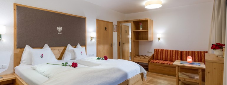 Komfortable Doppelzimmer und traumhafte Apartments mit Küchenzeile
