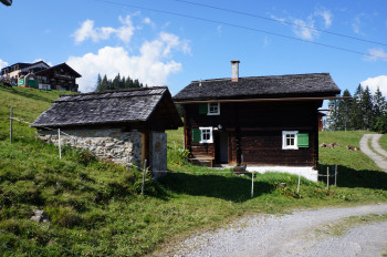 Mitten im Herzen des Wandergebietes Golm