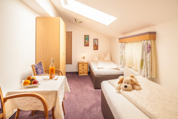 Das Familienzimmer (Schlafzimmer der Kinder)