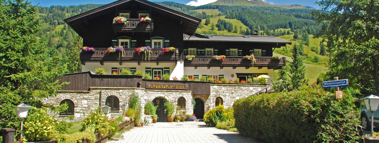 Haus in Sommer