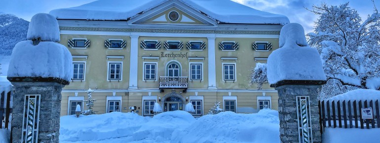 Schloss Lerchenhof im Winter