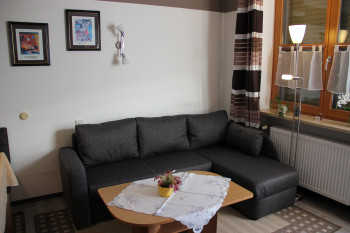 Sitzecke Wohnzimmer FeWo " Terra"