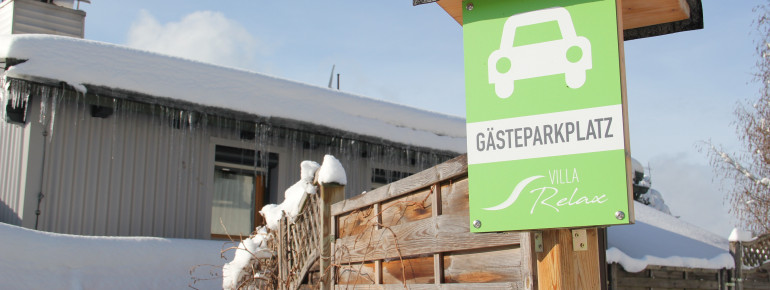 Parkplatzbeschilderung