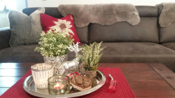 Wohnzimmer Apartment B Sofa