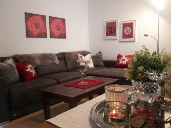 Wohn- und Esszimmer Sofa B