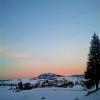Aus Blick vom Hirschsprung Obermaiselstein auf den wächter des Allgäus (Grünten)