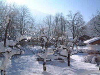 Blick vom Balkon