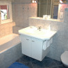 Badezimmer zum großen Doppelzimmer