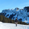 Winterwandern auf sonnigen Höhenwegen