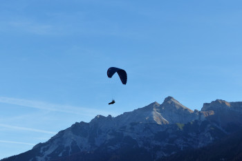 Paragleiten mit wunderbarer Aussicht